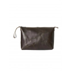 Chevalier Leather toilet bag leather brown